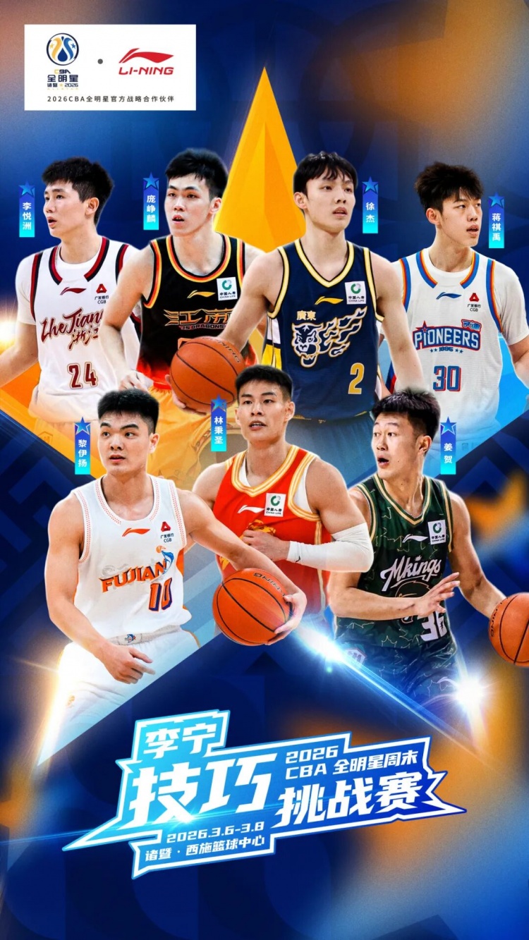 九游体育app-CBA公布全明星单项赛竞赛方案：扣篮大赛三人进决赛 每人两扣决胜